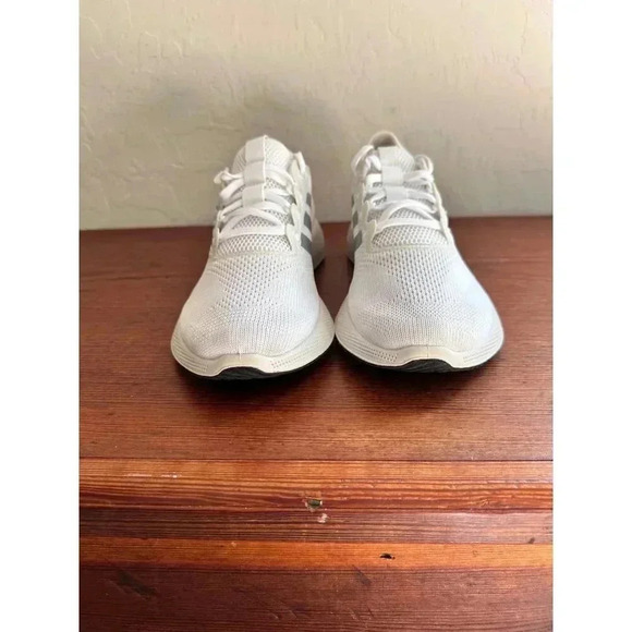 Adidas White Mesh Bounce Running Shoes Women’s 9 Lightweight Athletic DSV 20M002 - Picture 8 of 13